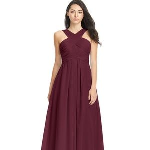 AZAZIE KALEIGH Bridesmaid Dress - Cabernet